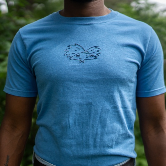 Embroidered Y2K t shirt - Picture 1 of 5